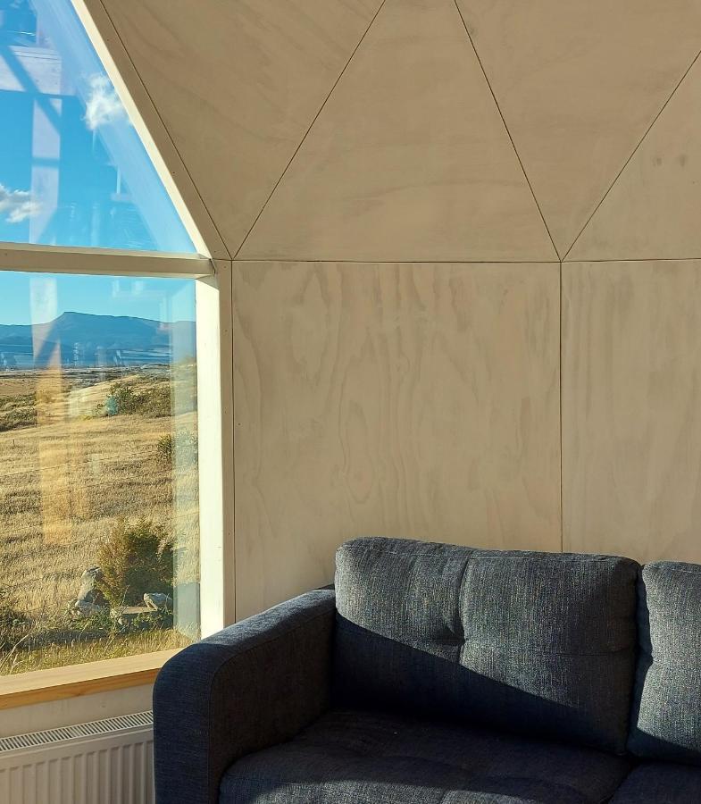 פורטו נטאלס Dome With Stunning Glacier & Mountain Views מראה חיצוני תמונה