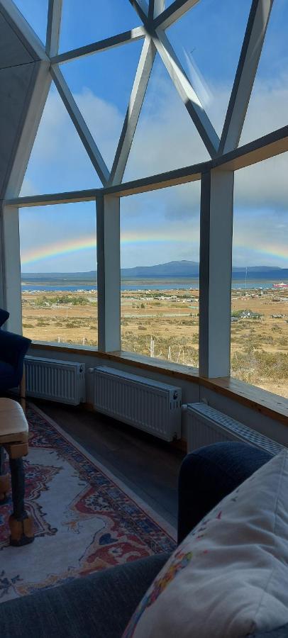 פורטו נטאלס Dome With Stunning Glacier & Mountain Views מראה חיצוני תמונה
